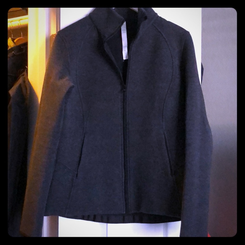 Lululemon Dark Grey Zip Jacket